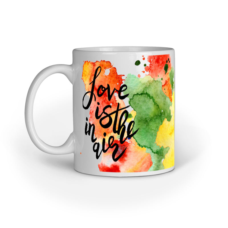 Love is in the Air - Designer Printed Ceramic Coffee/ Tea/ Milk Mug