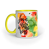 Love is in the Air - Designer Printed Ceramic Coffee/ Tea/ Milk Mug