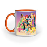 Disney Princess Happy Family - Designer Printed Ceramic Coffee/ Tea/ Milk Mug