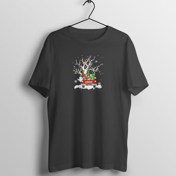 CHRISTMAS CAR MENS' T-SHIRT FOR CHRISTMAS