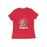 CHRISTMAS CAR WOMENS' T-SHIRT FOR CHRISTMAS