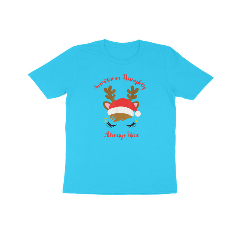 Always Naughty Christmas UNISEX T SHIRTS FOR KIDS