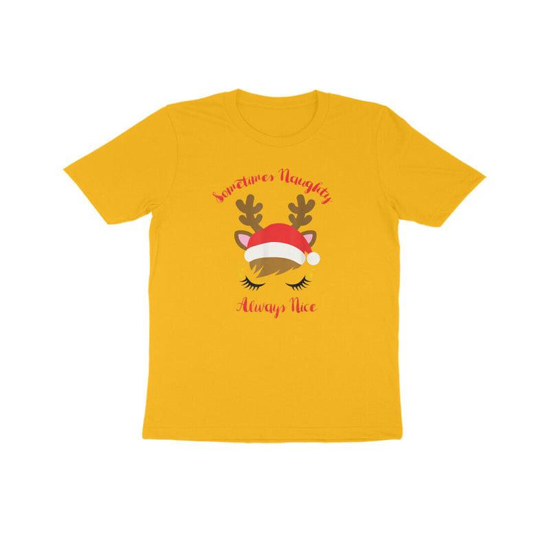 Always Naughty Christmas UNISEX T SHIRTS FOR KIDS