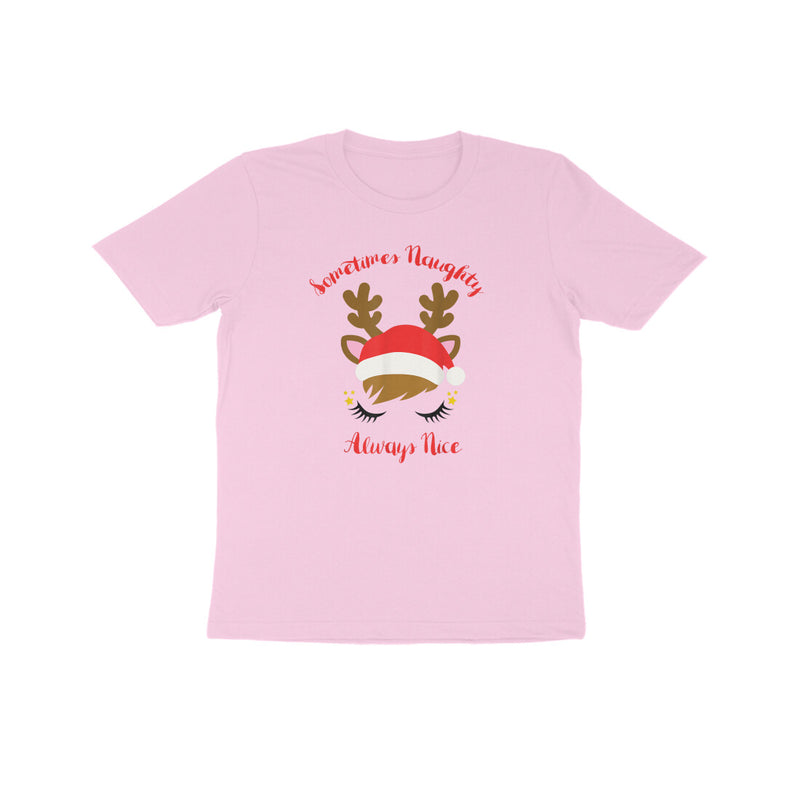 Always Naughty Christmas UNISEX T SHIRTS FOR KIDS