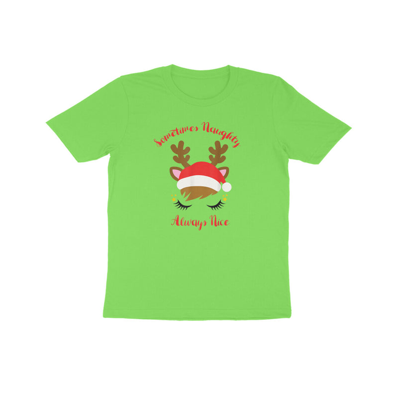 Always Naughty Christmas UNISEX T SHIRTS FOR KIDS