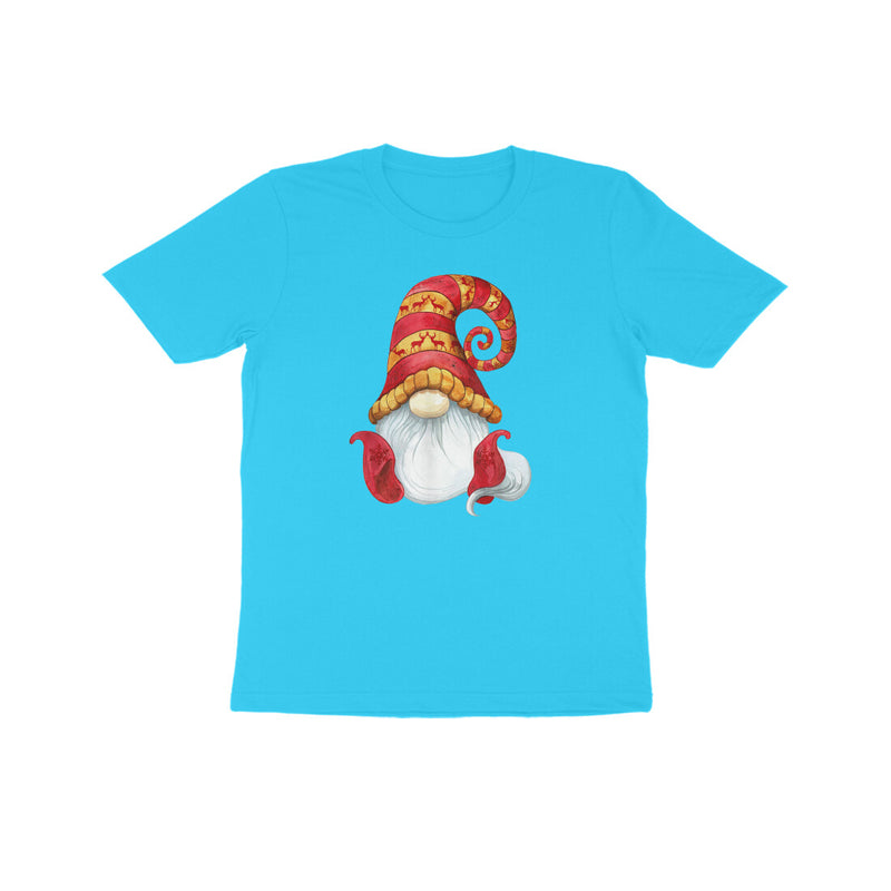 SANTA WITH RED HAT CHRISTMAS UNISEX T SHIRTS FOR KIDS