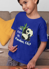 I REALLY LIKE PANDAS UNISEX T SHIRTS FOR KIDS